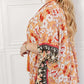 JUSTIN TAYLOR Peachy Keen Cover-Up Kimono at Bella Road