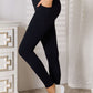 BASIC BAE Wide Waistband Sports Leggings at Bella Road