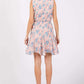 GEEGEE Full Size Floral Eyelet Sleeveless Mini Dress at Bella Road