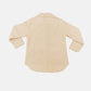 Beige Bella Road Sherpa Pocketed Collared Neck Long Sleeve Jacket back view