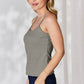 BASIC BAE Full Size Round Neck Slim Cami at Bella Road