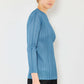 MARINA WEST SWIM Pleated Long Sleeve Boatneck Top at Bella Road