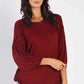 TASHA APPAREL Drop Shoulder Puff Sleeve Top at Bella Road