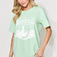 SIMPLY LOVE Full Size Graphic Round Neck Short Sleeve T-Shirt at Bella Road