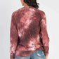 TASHA APPAREL Tie-Dye Round Neck Long Sleeve Sweatshirt at Bella Road