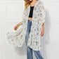 JUSTIN TAYLOR Meadow of Daisies Floral Kimono at Bella Road