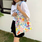 Printed Spaghetti Strap Shoulder Bag