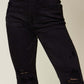 High Waist Distressed Black Flare Jeans by Judy Blue, Full Size, Retro-inspired with Edgy Details, Versatile for Various Occasions