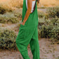 DOUBLE TAKE Full Size Sleeveless V-Neck Pocketed Jumpsuit at Bella Road