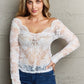 NINEXIS Be Kind Off The Shoulder Lace Top at Bella Road