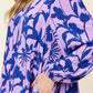 DOUBLE TAKE Full Size Printed Ruffle Hem Long Sleeve Dress at Bella Road