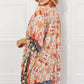 JUSTIN TAYLOR Peachy Keen Cover-Up Kimono at Bella Road