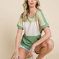 Color Block Short Sleeve T-Shirt