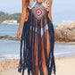 BELLA ROAD Fringe Spaghetti Strap Cover-Up at Bella Road