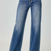 High Waist Wide Leg Jeans - MEDIUM