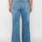 Back view of bytos Cat's Whiskers Mid Rise Bootcut Jeans, showcasing a flattering fit and stylish bootcut design.