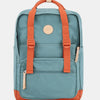 Himawari Waterproof Canvas Backpack Bag with Side Pockets - Teal