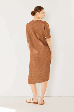 MARINA WEST SWIM Pleated Dolman Sleeve Dress at Bella Road