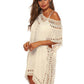 BELLA ROAD Cutout V-Neck Short Sleeve Cover-Up at Bella Road