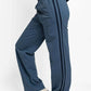 TASHA APPAREL High Waisted Side Stripes Straight Track Sweatpants at Bella Road