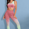 Gradient Sports Tank and Leggings Set - Strawberry