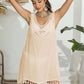 BELLA ROAD Tassel Scoop Neck Wide Strap Cover-Up at Bella Road