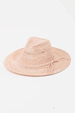 FAME Braided Rope Straw Hat at Bella Road