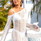 BELLA ROAD Openwork Single Shoulder Cover-Up at Bella Road