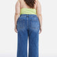 BAYEAS Full Size Raw Hem High Waist Wide Leg Jeans at Bella Road