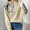 Perfee Mock Neck Dropped Shoulder Long Sleeve Sweater - Pastel Yellow