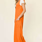 DOUBLE TAKE Full Size Sleeveless Wide Leg Jumpsuit with Pockets at Bella Road