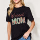 SIMPLY LOVE Full Size Letter Graphic Round Neck Short Sleeve T-Shirt at Bella Road