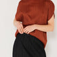 MARINA WEST SWIM Rib Pleated Oversized Dolman Sleeve Top at Bella Road