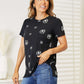 DOUBLE TAKE Dandelion Print Round Neck T-Shirt at Bella Road