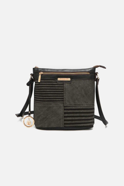 NICOLE LEE USA Scallop Stitched Crossbody Bag at Bella Road