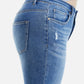 BAYEAS Full Size High Waist Distressed Raw Hew Skinny Jeans at Bella Road