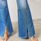 BAYEAS Slit Flare Jeans at Bella Road