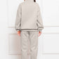 Half Zip Long Sleeve Sweatshirt and Pants Set