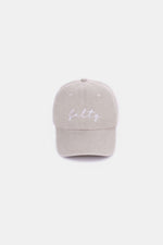 SALTY Embroidered Vintage Washed Baseball Cap with retro charm and playful design