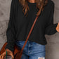 DOUBLE TAKE Full Size Round Neck Long Sleeve T-Shirt at Bella Road