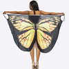 Butterfly Spaghetti Strap Cover Up - Yellow