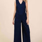 MITTOSHOP Sleeveless Wide Leg Denim Jumpsuit at Bella Road