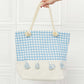 JUSTIN TAYLOR Picnic Date Tassel Tote Bag at Bella Road