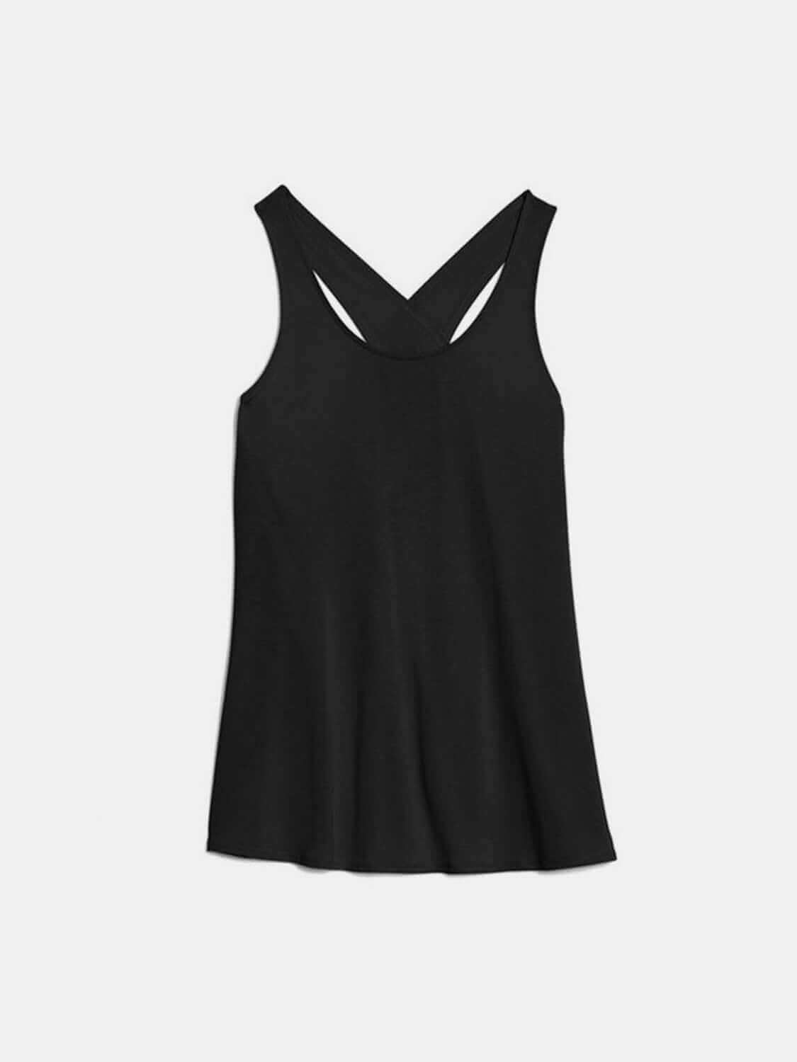 BELLA ROAD Crisscross Scoop Neck Active Tank at Bella Road