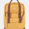 Himawari Waterproof Canvas Backpack Bag with Side Pockets - Yellow