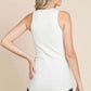 CULTURE CODE Full Size Ribbed Round Neck Tank at Bella Road