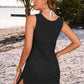 BELLA ROAD Openwork Wide Strap Cover-Up Dress at Bella Road