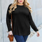 Round Neck Dropped Shoulder T-Shirt