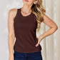 BASIC BAE Full Size Round Neck Racerback Tank at Bella Road