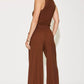 BASIC BAE Full Size Ribbed Tank and Wide Leg Pants Set at Bella Road